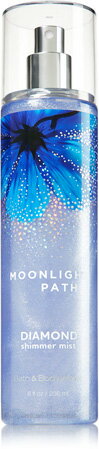 【送料無料】バス&ボディワークス　ムーンライトパス ラメ入り シマー　ボディミスト　Bath and Body Works　Moonlight Path Shimmer Body Mist