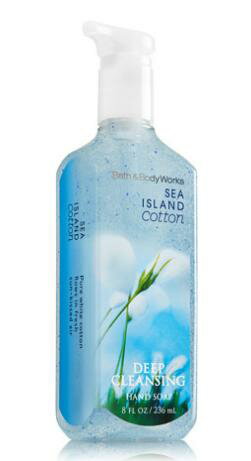 【送料無料】バス＆ボディーワークス ディープクレンジング シーアイランドコットン　Bath&BodyWorks Body Deep Cleansing SEA ISLAND Cotton