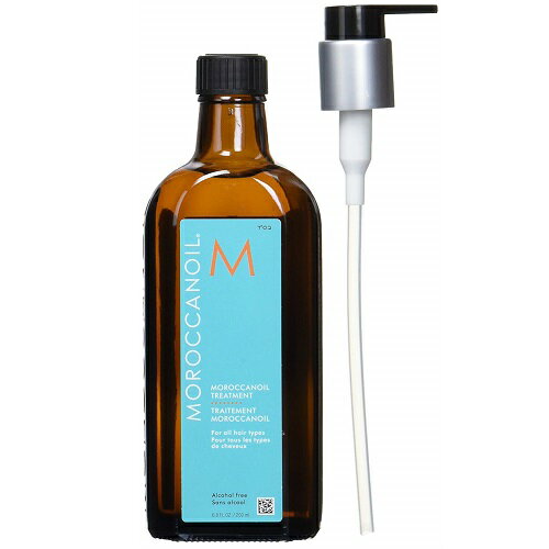 在庫限り《送料無料　アメリカ正規品 大容量200 ml!》<strong>モロッカンオイル</strong> オイルトリートメント（ポンプ付）Moroccan oil Treatment 200 ml 業務用