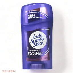 Lady Speed Stick スティックデオドラント インビジブルドライ ワイルドフリージアの香り 39.6g(1.4oz) <strong>レディスピードスティック</strong>