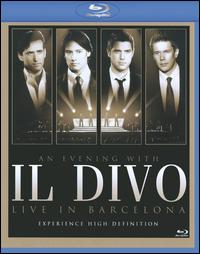 Il Divo / An Evening With Il Divo: Live In Barcelona【2009/12/1】(輸入盤ブルーレイ)【Aポイント付+メール便送料無料】イル・ディーヴォ　