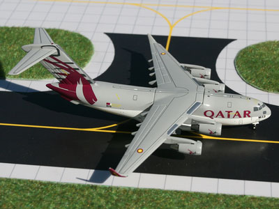 ジェミニマックス 完成品 1/400 C-17 カタール空軍 A7-MAB[ガリバー]《発売済・取り寄せ品》