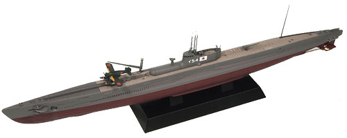 プラモデル WB11 1/350 日本海軍 潜水艦 伊-54（就役時）[ピットロード]《発売済・取り寄せ品》