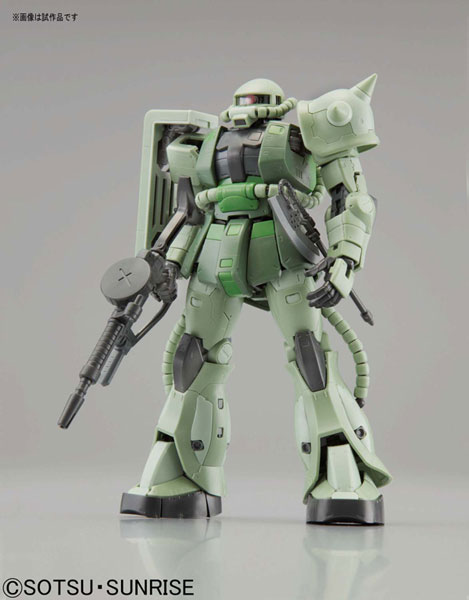 RG(リアルグレード) 1/144 MS-06F 量産型ザク プラモデル[バンダイ]《取り寄せ※暫定》