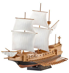 ドイツ・レベル プラモデル 1/450 Spanish Galleon(帆船)[ハセガワ]《発売済・取り寄せ※暫定》