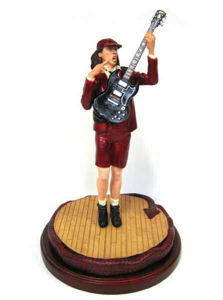 ギターヒーロー AC/DC アンガス・ヤング スタチュー 単品[KnuckleBonz]《発売済・在庫品》