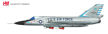 ホビーマスター ダイキャスト完成品 1/72 F-106A デルタ・ダート “57-2494”[インターアライド]《取り寄せ※暫定》