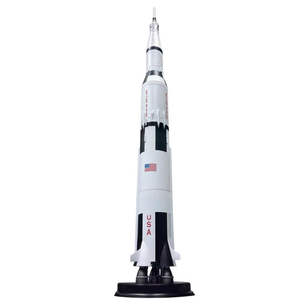 塗装済完成品 1/72 サターンV型ロケット[プラッツ]《取り寄せ※暫定》