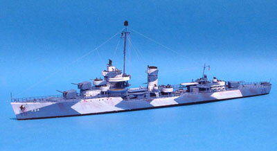 ポーランド・ニコモデル レジンキット 1/700 米海軍サマーズ級駆逐艦 DD-394 サンプソン[バウマン]《08月予約※暫定》