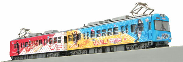 プラモデル 1/150　京阪600形「けいおん！」ラッピング電車（放課後ティータイムトレイン）[プラッツ]《08月予約》