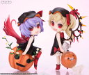 東方プロジェクト ハロウィンレミィちゃん・フランちゃん スペシャルパーティセット 完成品フィギュア[キューズQ]《10月予約》