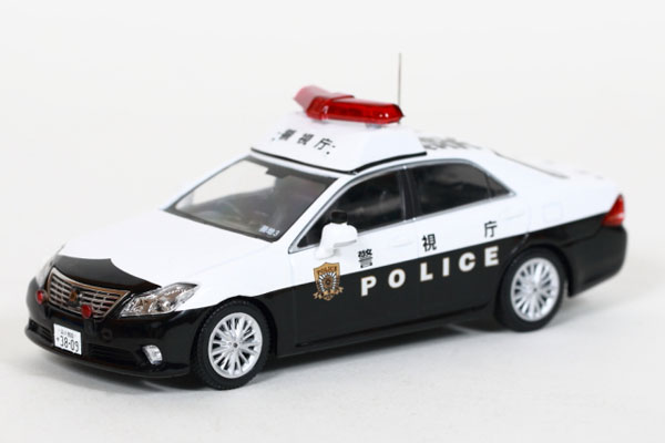 レイズ 1/43 トヨタ クラウン 警視庁所轄署地域警ら車両 （築3）[ヒコセブン]《02月予約》