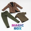 マジックボックス 1/6 ブラウンコートセット（ドール用衣装）[MAGIC BOX]《在庫切れ》