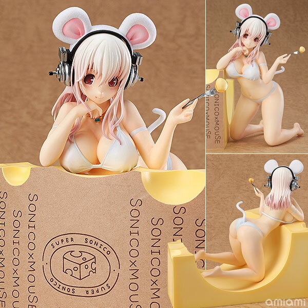 SUPER SONICO すーぱーそに子 マウスver. 1/7 完成品フィギュア[ウイング]《04月予約》