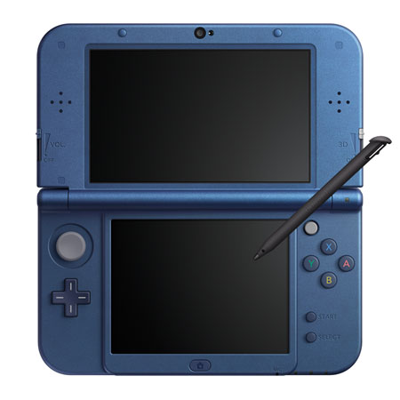 Newニンテンドー3DS LL 本体 メタリックブルー[任天堂]《発売済・在庫品》