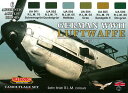 Camofurage WWIIドイツ空軍機カラーセットset1[Lifecolor]《在庫切れ》