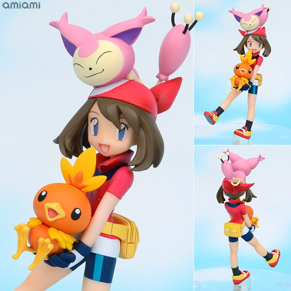 G.E.M.シリーズ ポケットモンスター ハルカ＆アチャモ＆エネコ 完成品フィギュア[メガ…...:amiami:11148732