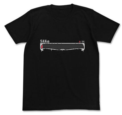 ミスカトニック大学購買部 SAN値Tシャツ/ブラック-L（再販）[コスパ]《10月予約》
