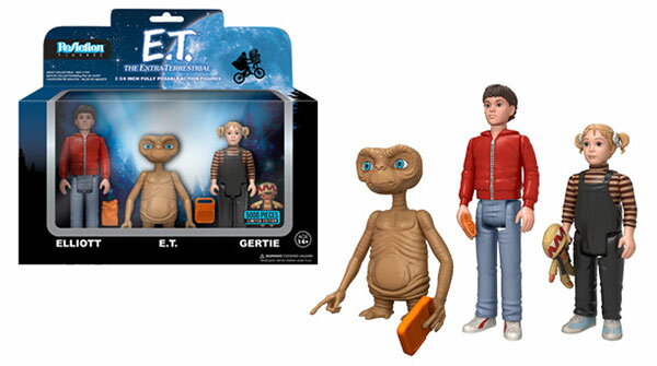リ・アクション 3.75インチ・アクションフィギュア『E.T.』E.T.＆エリオット＆ガーティ 3パック[ファンコ]《発売済・在庫品》