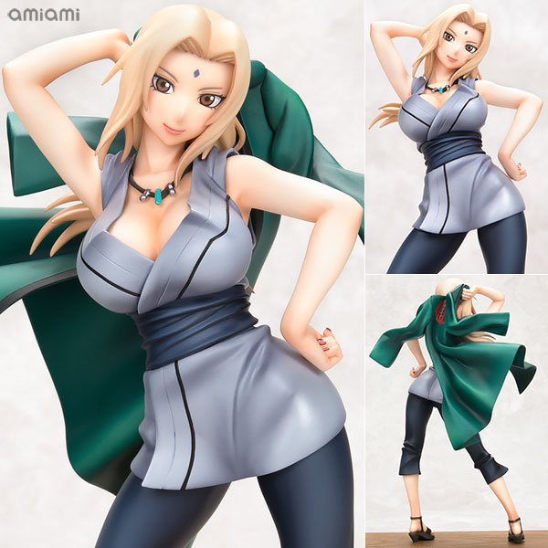 NARUTOギャルズ NARUTO‐ナルト‐ 疾風伝 綱手 完成品フィギュア[メガハウス]《06月予...:amiami:11189149