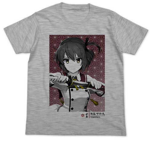 刀使ノ巫女 衛藤可奈美 Tシャツ/HEATHER GRAY-M（再販）[コスパ]《08月予約》