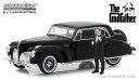 1/43 The Godfather (1972) - 1941 Lincoln Continental with Don Corleone Figure（再販）[グリーンライト]《04月仮予約》