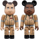 BE＠RBRICK GHOSTBUSTERS 100％ 2PC SET Peter Venkman/WinstonZeddemore[メディコム・トイ]《06月予約》