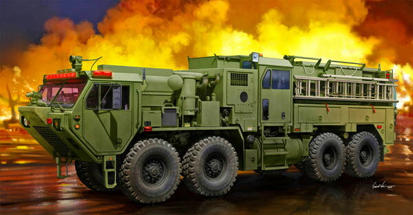 1/35 HEMTT M1142 タクティカル消防車 プラモデル[トランペッターモデル]《04月予約》