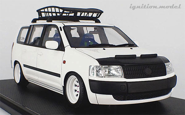 1/18 Toyota Probox GL (NCP51V) White[イグニッションモデル]【送料無料】《08月予約》