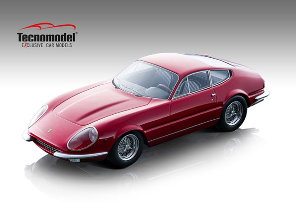 1/18 フェラーリ 365 GTB/4 デイトナ プロトタイプ 1967 グロスレッド[テクノモデル]【送料無料】《05月仮予約》