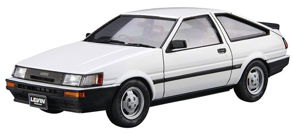 ザ・モデルカー No.85 1/24 トヨタ AE85 カローラレビン 1500SR ’85 プラモデル[アオシマ]《06月予約》