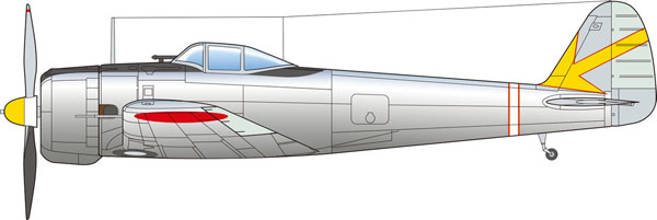 1/144 陸軍一式戦闘機 隼I型 “銀翼の隼” プラモデル[プラッツ]《04月予約》