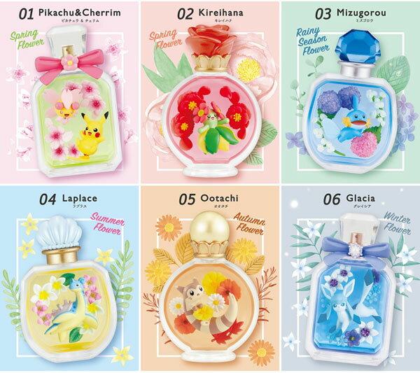 ポケットモンスター PETITE FLEUR Seasonal Flowers 6個入りBOX (食玩)[リーメント]《07月予約》