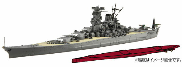 1/700 帝国海軍シリーズ No.1 日本海軍戦艦 大和 フルハルモデル プラモデル[フジミ模型]《08月予約》