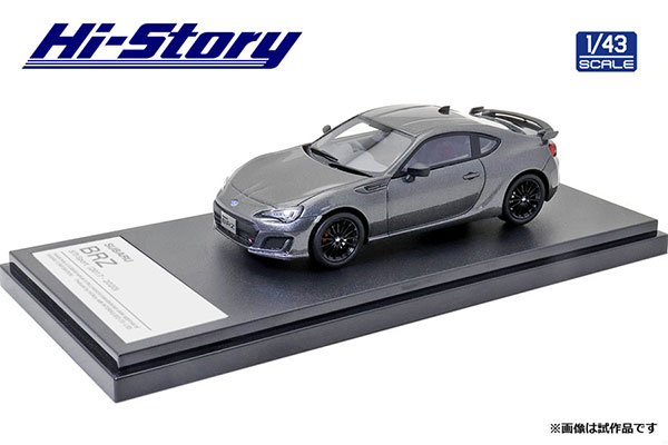 1/43 SUBARU BRZ STI Sport (2019) マグネタイトグレー・メタリック[ハイストーリー]《09月予約》