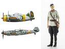 1/72 B-239 バッファロー ＆ メッサーシュミット Bf109G-6 “ユーティライネン”w/フィギュア プラモデル[ハセガワ]《05月予約》