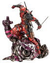 MARVEL UNIVERSE デッドプール FINE ART STATUE シグネチャーシリーズ Feat. Kucharek Brothers 1/6 完成品[コトブキヤ]【同梱不可】《01月予約》