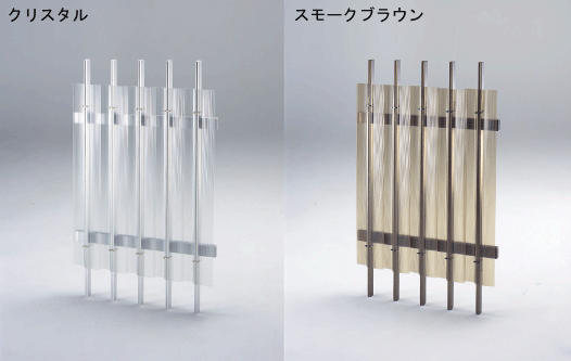 格子用さわやか目かくし強化PVCタイプ（パネル巾105mm縦700mm5枚入り）光と風を通して視線をカット！換気の欲しい浴室やトイレに最適！