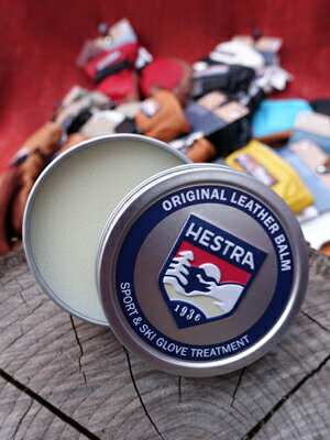 ヘストラ グローブオイル HESTRA 革 グローブ 保湿防水 ワックス LEATHER BALM 撥水性向上 お手入れ