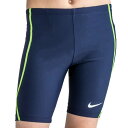 18日〜22日120時間限定5%OFFクーポン】ナイキ(NIKE) ジュニア(ボーイズ) ロングスパッツ スイムパンツ スクール水着 海水パンツ 1981912-02 オブシディアン×レモンヴェノム(20y5m)
