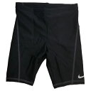 18日〜22日120時間限定5%OFFクーポン】在庫処分特価】ナイキ(NIKE) ジュニア(ボーイズ) ロングスパッツ スイムパンツ スクール水着 海水パンツ 1981811-18ブラック×グレイ(19y8m)