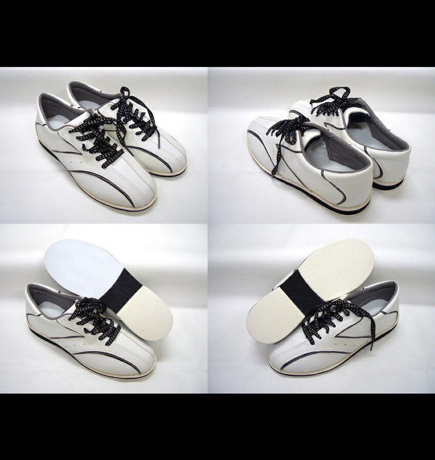 【HS】◆全4色♪靴ひも2種類付き！◆HS-380ボウリングシューズホワイト/ブラックHS-380 SHOESWhite/Black■ハイスポーツ　シューズ■