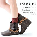 【and it_S.E.I】ぐるぐるアンクレットレザーショー...