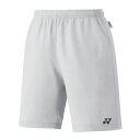 Yonex(ヨネックス) 15048 326 テニス UNI ハーフパンツ(スリムフィット) アイスグレー 16SS