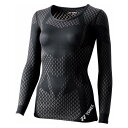 Yonex(ヨネックス) レディース Uネック長袖シャツ STBA1507 ウエルネス Tシャツ ブラック 14SS