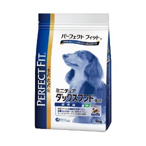 【月間特売】マース　パーフェクトフィット ミニチュアダックスフンド専用　成犬用4kg