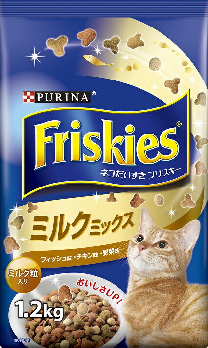 【月間特売】ネスレ　フリスキードライ　ミルクミックス 1.2kg