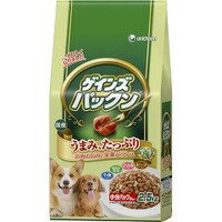 【月間特売】ユニチャーム　ゲインズ パックン　ビーフ・ささみ・緑黄色野菜・小魚入り 2.5kg