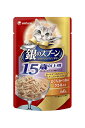 ユニチャーム 銀のスプーンパウチ 15歳以上用 まぐろ・かつおにささみ入り 60g×★12個★