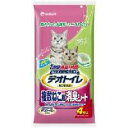 【月間特売】ユニチャーム　1週間消臭・抗菌デオトイレ　複数ねこ用消臭シート　4枚